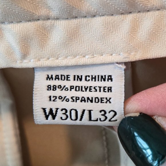 MEN'S TAN FOOTJOY GOLF PANTS 30X32 - Picture 7 of 9